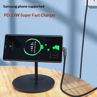 Câble de données à charge rapide Type-C 60W, rotatif à 180°, avec gaine tressée en nylon, compatible avec les téléphones et les ordinateurs portables