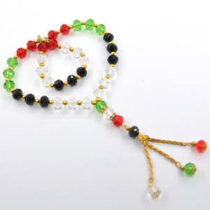 Cuentas <span class=keywords><strong>de</strong></span> <span class=keywords><strong>cristal</strong></span> para oración musulmana, abalorios <span class=keywords><strong>de</strong></span> 10mm para <span class=keywords><strong>Rosario</strong></span> islámico, tasbeeh, 33 cuentas, venta al por mayor - Product Image 2