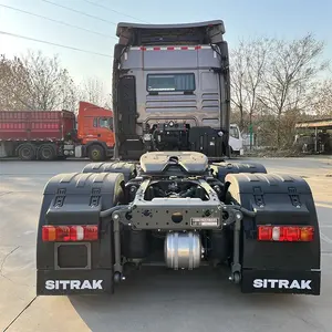 Beaucoup de camions lourds sitrak couleur stock tout neuf 6x4 4x2 540 hp sitrak tracteur tête camion à vendre