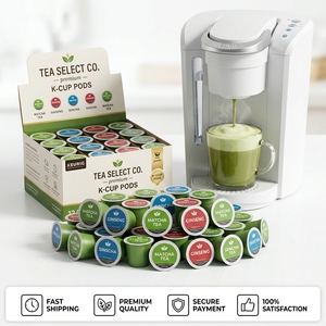 Matcha Green Tea K-<b>Cup</b> Pods 30 Count Organic Instant Tea Powder Single Serve Auto Brew Compatible - Product Image 5