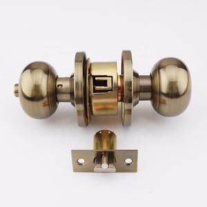 Roeasy-cerradura de <span class=keywords><strong>puerta</strong></span> <span class=keywords><strong>con</strong></span> perilla redonda, <span class=keywords><strong>pomo</strong></span> de calabaza de bronce, acero inoxidable, para <span class=keywords><strong>Interior</strong></span>, <span class=keywords><strong>con</strong></span> cerradura, precio al por mayor - Product Image 3