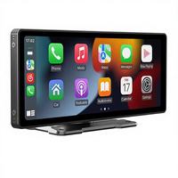 Navegador GPS para Auto con Pantalla Táctil de 10.26 Pulgadas, CarPlay, Pantalla Grande, Imagen de Reversa HD, Portátil, para el Tablero Central