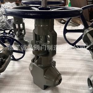 วาล์วปิด-เปิดแบบเชื่อมได้ ทนการกัดกร่อน ทนแรงดันสูง ทนอุณหภูมิสูง รุ่น J61Y พร้อมซีทแกนกลางแบบถอดเปลี่ยนได้ สำหรับสื่อเช่น น้ำมัน น้ำ และก๊าซ - Product Image 4