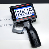 Foofon Imprimante à jet d'encre portative multilingue haute définition Logo numérique Date Numéro tij Machine d'impression