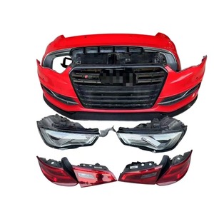 Adecuado para 14-16 <span class=keywords><strong>Audi</strong></span> <span class=keywords><strong>A3</strong></span> S3 Conjunto de parachoques delantero y trasero con montaje de faros LED Piezas de desmontaje de fábrica de luces traseras. - Product Image 5