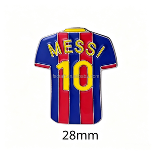 Pegatinas Metálicas Esmaltadas de <span class=keywords><strong>Estrellas</strong></span> del Fútbol FIFA 2026, Pins Decorativos para Teléfono con Diseño de Camisetas de Ronaldo, Messi y Neymar - Product Image 6