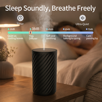 Diffuseur d'air froid pour voiture, rechargeable, portable, petit, électrique, avec trois modes de minuterie et trois niveaux d'intensité