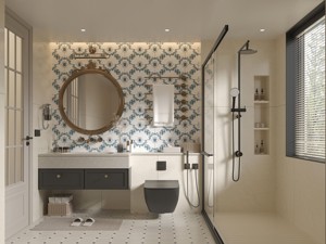 Wholesale Tile Floor Ceramic Glazed Gold <strong>Border</strong> Tiles Background <strong>Wall</strong> or Tiles Ceramic Porcelain Floor - Product Image 5