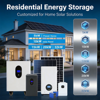 Kit Solaire Complet Tout-en-un IP65 Empilable pour Maison, Installation Facile DIY, Énergie Hors Réseau, Onduleur Hybride CAN