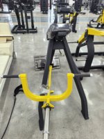Appareil de musculation professionnel SK T-Bar Rower à charge libre pour le dos et le haut du corps, avec poignées réglables