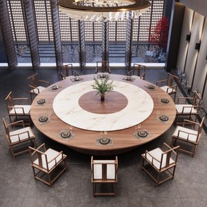 <span class=keywords><strong>Table</strong></span> de banquet électrique ronde de <span class=keywords><strong>grande</strong></span> taille pour hôtel, avec plateau tournant, haut de gamme, pour 10 à <span class=keywords><strong>20</strong></span> <span class=keywords><strong>personnes</strong></span>, idéale pour les hôtels et les restaurants de type hot pot. - Product Image 1