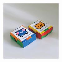 Petites boîtes à savon faites à la main avec impression de nom de marque personnel bon marché