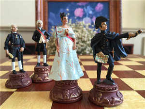 Jeu d'échecs français personnalisé Napoléon Jeu d'échecs hommes Napoléon Bonaparte - Product Image 5