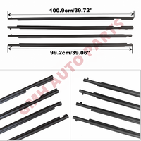 Pour Toyota Wish ZGE2 #   Moulures de vitrage de porte avant/arrière extérieures 2010 2011 2012 2013 2014 2015 2016 2017 2018