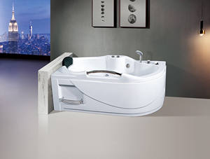 Carré freestanded baignoire acrylique maison bed & breakfast projet température constante surf massage en gros - Product Image 3