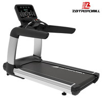 Professionelles Elektrisches Klappbares Laufband mit 7,0 PS AC-Motor, Manueller Neigung, 20 km/h Geschwindigkeit, LED-Anzeige, Kommerzielles Fitnessgerät