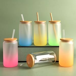 Summer Edition 12oz Glass Mason Jar with Straw for Lemonade Stand - Product Image 3