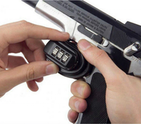 Offrant Universel Noir Combinaison Combinaison En Alliage de Zinc Pistolet Serrure