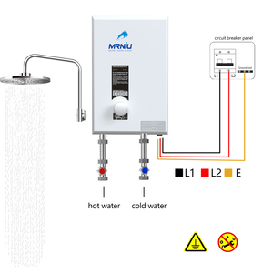 <span class=keywords><strong>MR</strong></span>.NIU 18Kw 220V-240V Multi Points Utilisation Salle de Bains Hôtel Douche Instantanée Électrique Chauffe-Eau Chauffe-Bain Sans Réservoir Geyser - Product Image 4