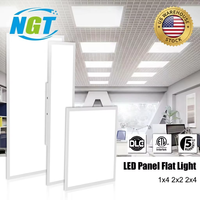 Panneau commercial éclairage LED panneau plat 60x60 60x120 120x20 5CCT plafonnier plat sélectionnable pour magasin et bureau à domicile