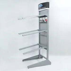 High Quality Showroom Retail Shop Custom Metal Car Accessories Display Stand furniture Rack
