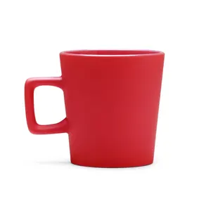 Tazza quadrata in ceramica opaca personalizzabile per merchandising - Product Image 3