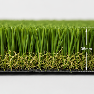 Césped Artificial Realista de 4 Tonos, 30mm-40mm, Resistente a los Rayos UV, Césped Sintético de Alta Densidad, Césped Suave para Jardín, para Paisajismo Exterior - Product Image 1