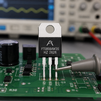 FT0808AW35: Tiristor bidireccional de 3Q con aislamiento interno de alta resistencia a la corriente y al tiempo (dv/dt)