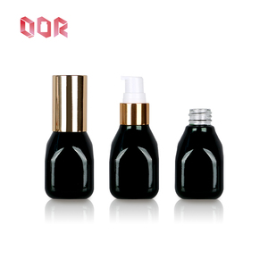 Lotion <b>Bottle</b> Glass <b>Bottle</b> Customized Cosmetics 30ml 150ml Container <b>Empty</b> With Pressing Pump Head Different Metal <b>Bottle</b> Caps - Product Image 6