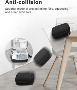 Estuche Rígido de Transporte EVA para Inhalador de Asma, Estuche Rígido Impermeable para Nebulizador Médico para Viajes - Product Image 3