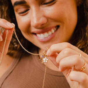 Colgantes de Acero Inoxidable con Circonitas Cuadradas de Colores, Accesorios para Collares DIY para Mujer - Product Image 4