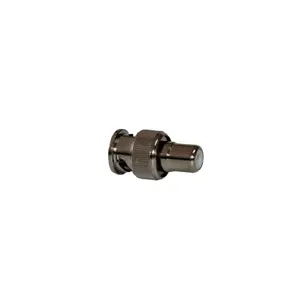 Los fabricantes suministran conector coaxial RF integral BNC/BNC macho a conector adaptador niquelado hembra RCA