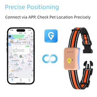 Traceur GPS pour animaux de compagnie, localisateur anti-perte, positionnement en temps réel et enregistrement de la trajectoire d'activité, surveillance de la santé pour les chiens