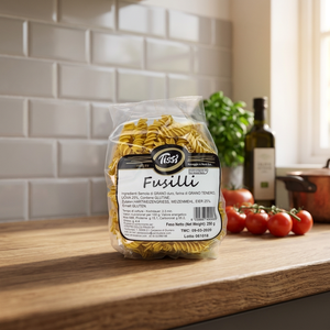 Pasta Fusilli Tissi 250g 12pz, Grano Duro come Ingrediente Principale, Non Raffinata, Forma Speciale, Tempo di Cottura 2-3 minuti - Product Image 2