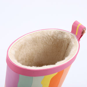 Sepatu Ringan Tren Terbaru 100% Tahan Air Sepatu Cantik Anak Perempuan Sepatu Bot Hujan - Product Image 6