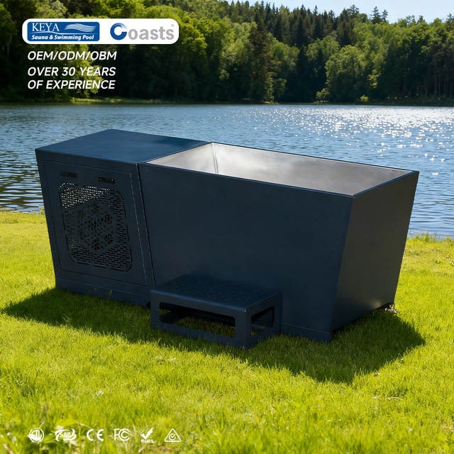 Stainless Steel Cold Plunge with Chiller for Sports Home Spa Use Ice Bath Tub Outdoor Cold Plunge