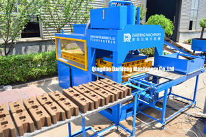 Mesin pembuat bata tanah liat DF10-10s mesin pembuat bata tanah mesin pembuat bata tanah tekanan kering mesin pembuat bata tanah liat - Product Image 2