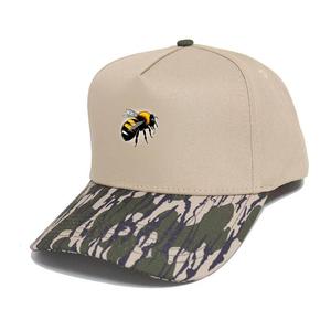 Gorra de béisbol de cuerda con patrón de camuflaje de Vietnam de 5 paneles, gorra de béisbol con visera curva de leopardo, gorras deportivas de Hip Hop al por mayor para hombres - Product Image 4