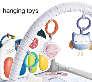 Baby Gym avec Kick and Play <span class=keywords><strong>Piano</strong></span> avec musique et lumières <span class=keywords><strong>pour</strong></span> nouveau-né garçon ou fille - Product Image 2
