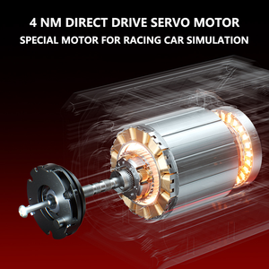 Nouveau PXN VD4 Direct Drive 2.0 Double Vibration Car Game Racing Volant de jeu avec manette de vitesse - Product Image 4