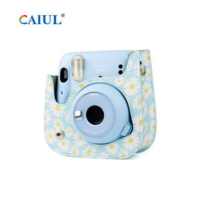Caiul annuel le plus chaud appareil photo instantané bleu motif marguerite souple PU matériel appareil photo sac étui pour Fujifilm <span class=keywords><strong>Instax</strong></span> <span class=keywords><strong>Mini</strong></span> 11/9/12 - Product Image 5
