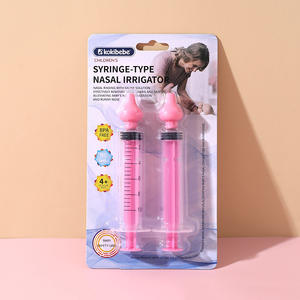 <span class=keywords><strong>Seringue</strong></span> professionnelle de dispositif de rinçage de nettoyant de nez de bébé portatif d'irrigateur nasal de bébé - Product Image 6