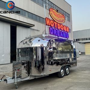 Camión de Comida Rápida Móvil Personalizado para Pizza, Hot Dogs, BBQ, Remolque de Concesión Totalmente Equipado de Acero Inoxidable para la Venta de Aperitivos - Product Image 5