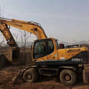 Pelle pelleteuse à roues multifonction originale Hyundai 210W-9 d'occasion 210W-7 220LC R225LC 229LC R305LC pelleteuse à usage intensif en vente bon marché - Product Image 1