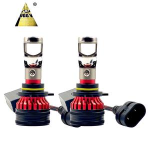 Bombillas <span class=keywords><strong>LED</strong></span> de Lente Proyectora 50W 6000K IP69 para Coche, Compatibles con H1 H4 H7 H11, Voltaje DC9V 60V, Alta Luminosidad - Product Image 1