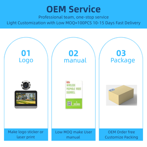 3MP Wifi Mini <span class=keywords><strong>Hidden</strong></span> Spy Video Doorphone máy ảnh 5000mAh hai chiều âm thanh 140 ° Xem góc <span class=keywords><strong>PIR</strong></span> phát hiện chuyển động lổ nhìn trộm chuông cửa - Product Image 3