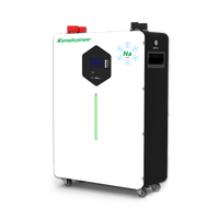 5kWh 10kWh 48V 210ah desain Split baterai Sodium Ion rumah sistem penyimpanan energi dinding dipasang untuk tenaga surya