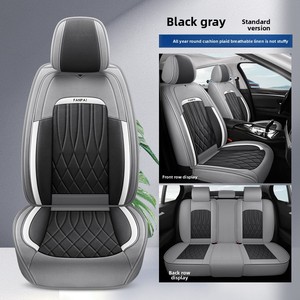 All-Season Universal Leather Luxury <strong>Car</strong> Interior Cushion <strong>Seat</strong> <strong>Cover</strong> Full Set Five-Seater Full Linen Breathable Wear-Resistant - Product Image 6