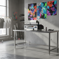 Imprimante DTF de bureau A3 L1800 à tête unique avec alimentation par rouleau pour l'impression sur tissus de vêtements de sport