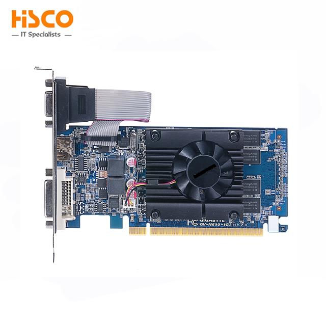 New Original GT610 for GeForce GT 610 1GB GDDR3 64bit 40nm Single-slot 29W Graphics Cards GPU Video Card Gaming Card